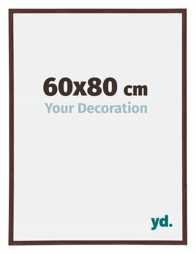 Your Decoration - Puzzellijst 60x80 cm - Bruin - Puzzellijst 1500-2000 stukjes - Kunststof Fotolijst - Annecy