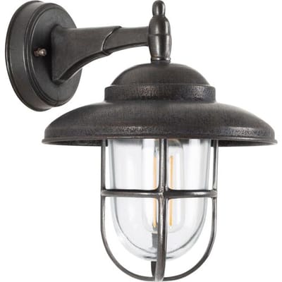 KS Verlichting Monte Antiek Wandlamp Zwart