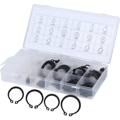 300 stuks 2 32mm E Clip Snap Borgring Kit Externe Borgring Assortimentset