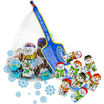 Bonshommes de Neige en Chocolat Noël 85g