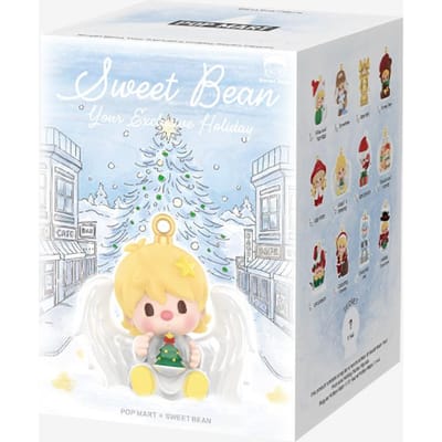 POP MART Sweet Bean Your Exclusive Holiday Series Figuren (Enkelpak / 12-delige set) white