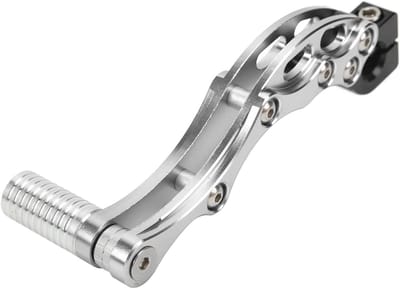 Start Pedal Kickstart Lever van Hoogwaardige Aluminium voor Motorfiets en Scooter - Universele Accessoire in Zilver