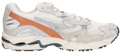 Mizuno Wave rider 10 snow white/dawn lage sneakers unisex