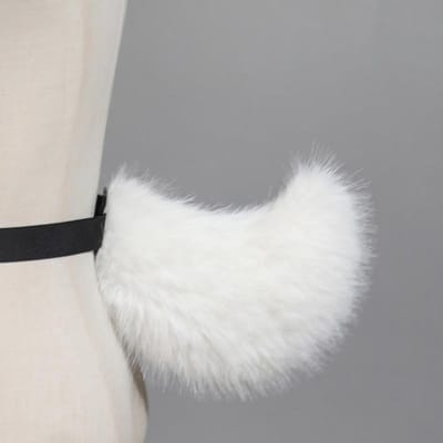 Pluche Konijnenstaart Schattig Dier Schaapsstaart Cosplay Konijnenstaart Lolita Kostuum Accessoires Feest Carnaval Verkleden Performance Prop about 20cm