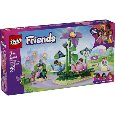 LEGO Friends Draaiende Theekopjesattractie met Bloementhema Speelgoed voor Kinderen vanaf 7 Jaar 42702