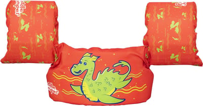 Bestway Puddle Jumper® zeemonster - oranje - Verstelbare zwembandjes voor kinderen - 15-30 kg - Maat one size