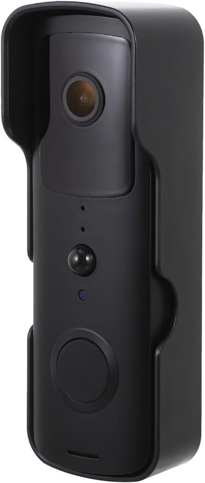 Videodeurbel - Slimme deurbel - Veiligheid thuis - Draadloze wifi verbinding - 15 x 5 x 4 cm