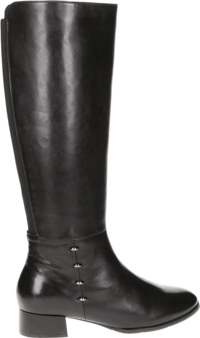 Ara - 1220014 - Lange laarzenDames laarzen - Kleur: Zwart - Maat: 38.5