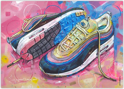 Sneaker poster Sean Wotherspoon vullend 70x50 cm