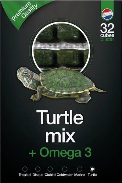 DS Schildpad & Omega3 diepvriesvoer | 100 gram | omega 3 mix Diepvries