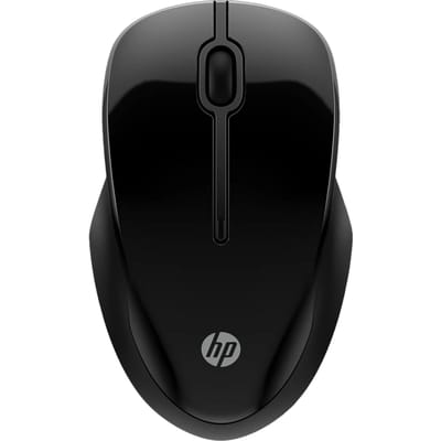 HP 250 Dual Mode Bluetooth Wireless Mouse Black - Muis - Optisch - 3 knoppen - Zwart