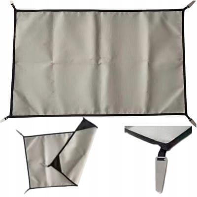 Brandloze Vuurvaste Campingmat Grill Onderlegger 100x120cm