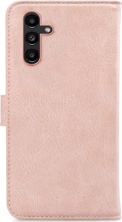 My Style Telefoonhoesje geschikt voor Samsung Galaxy A13 5G Hoesje | My Style Flex Wallet Bookcase Portemonnee | Pasjeshouder voor 3 Pasjes | Telefoonhoesje voor Pinpas / OV Kaart / Rijbewijs - Roze