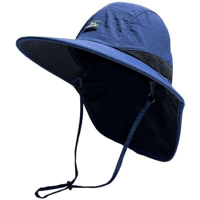 Nieuwe Bucket Hat Vissershoed Zonwerende Pet Brede Rand Wandelhoeden Zonbescherming Sneldrogend Panama Hoed black