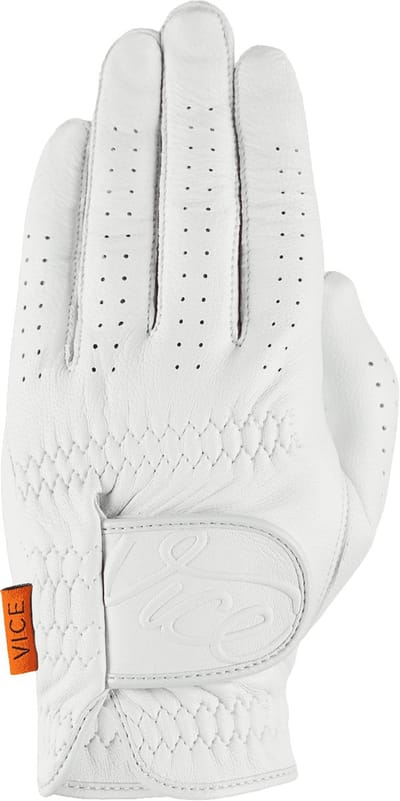 Vice Golf Pure Golfhandschoen – Linkerhand – Maat L – Wit – Premium Lamsleer – Optimale Grip & Comfort