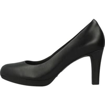 Clarks Adriel Viola Dames Pumps - Black Leather - Maat 36