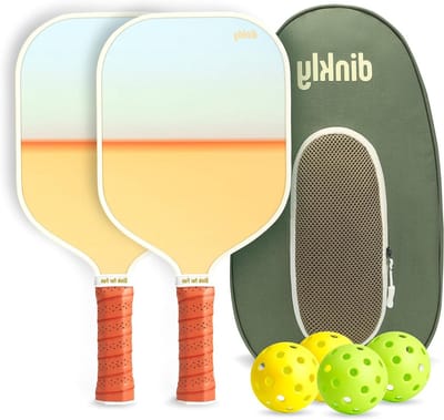 Pickleball Rackets Set - Augurk Bal Peddels - Sport Spel - USAPA Goedgekeurd - 2 of 4 Stuks - Groen