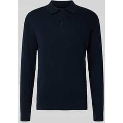 Gebreide pullover met polokraag