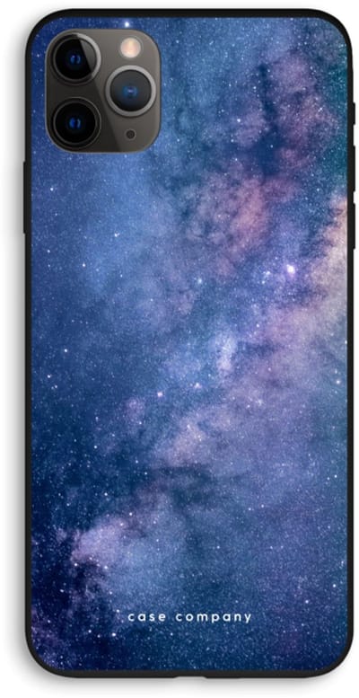 Case Company® - Hoesje geschikt voor iPhone 11 Pro Max hoesje - Nebula - Biologisch Afbreekbaar Telefoonhoesje - Bescherming alle Kanten en Schermrand