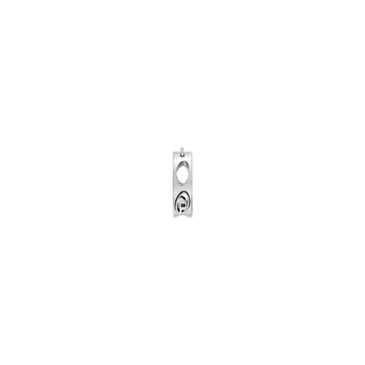 Diesel DX1664040 Unisex Oorbellen 1526 cm - Zilverkleurig