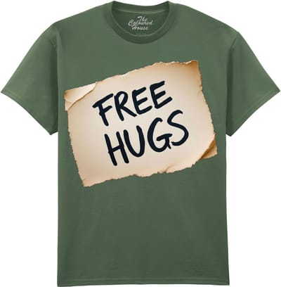 Free Hugs Note The Coloured House T-shirt S