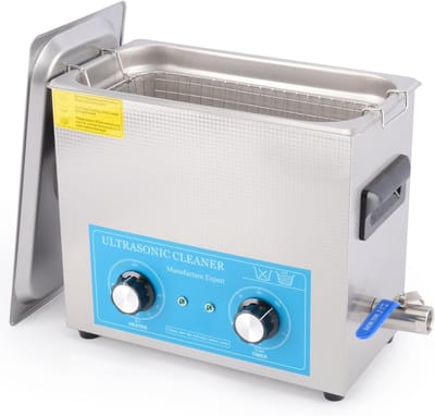 Ultrasone Reiniger - Schoonmaakapparaat - Laboratorium Reiniging - Verwarming en Timer - 6 Liter - Zilver