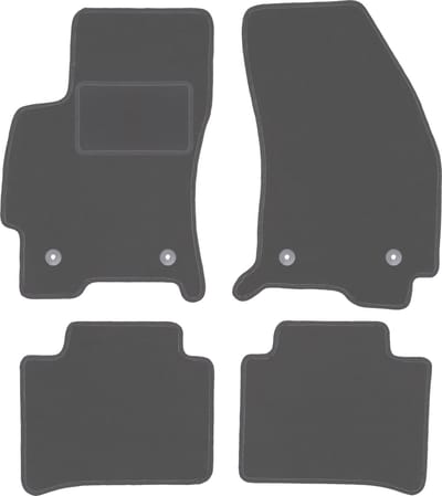 Grafiet automatten voor: Ford Mondeo MK3 stationwagon, liftback, sedan (2001-2007)