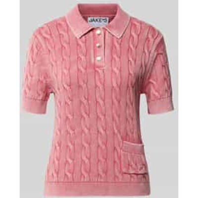slim fit poloshirt van puur katoen
