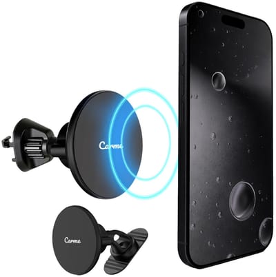 CarMe Telefoonhouders Auto - MagSafe Autohouder - Ventilatie & Dashboard - Magnetisch - GSM Houder Auto - Zwart