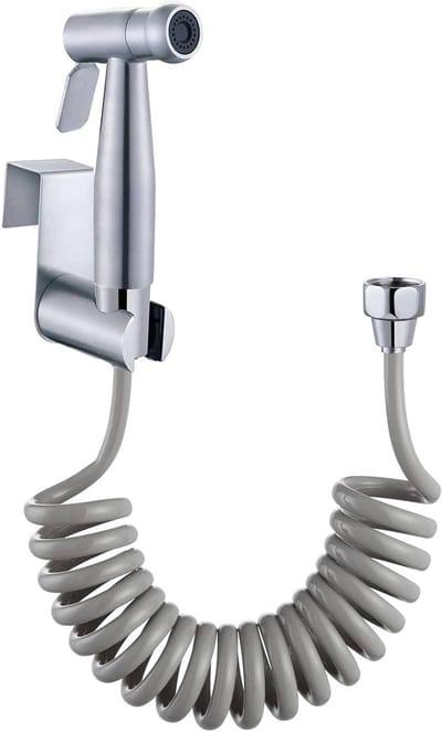 Toilet bidet set met water tank, haak en 150 cm telescopische douche slang van ABS voor dagelijkse persoonlijke hygiëne en comfort