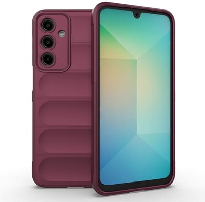 Coverup Hoesje - Geschikt voor Samsung Galaxy A26 Hoesje - Coverup Hands-On Rugged Back Cover - Bordeaux