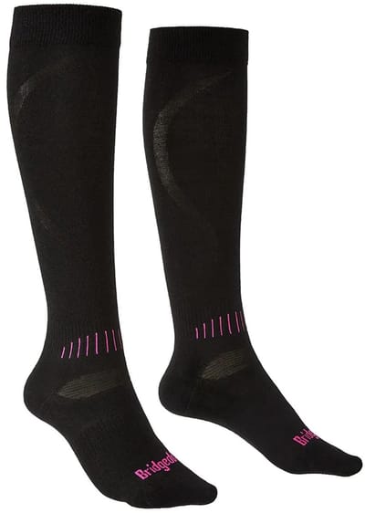 Bridgedale Race Merino Performance Lange Sokken Zwart EU 38-40 Vrouw