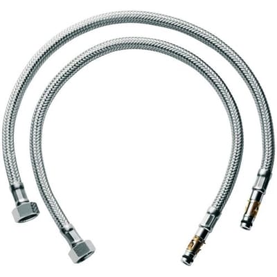 GROHE Toebehoren flexibele aansluitslang 48.4cm set a 2 stuks chroom