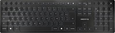 Cherry KW 9100 SLIM - Toetsenbord - Belgium - Zilver