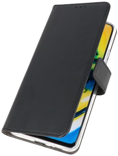 Booktype Telefoonhoesjes - Bookcase Hoesje - Wallet Case - Geschikt voor Samsung Galaxy A21 - Zwart