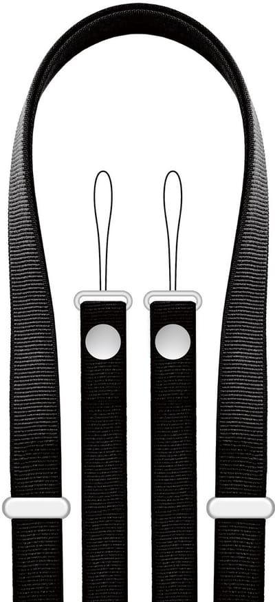 Rixus RXCS10B Universal Crossbody Strap Black