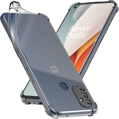 ebestStar - Hoes geschikt voor OnePlus Nord N100, Silicone Slim Cover Case, Versterkte Hoeken en Randen hoesje, Transparant