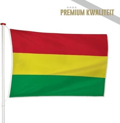 Boliviaanse Vlag Bolivia 100x150cm - Kwaliteitsvlag - Geschikt voor buiten