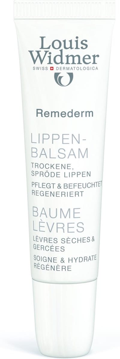 Louis Widmer Remederm Lippenbalsem - Met Parfum Lippenverzorging 15 ml