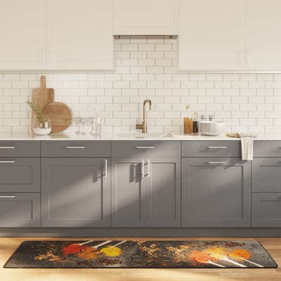 vidaXL - Keukenmat - wasbaar - 60x180 - cm - meerkleurig