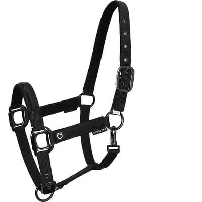Nylon halster en longe voor paard in nylon Equestro