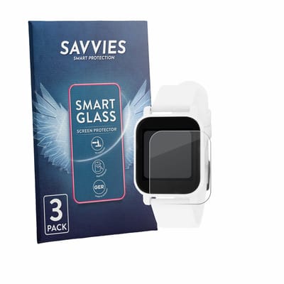 3 Stuks Savvies Screenprotector - geschikt voor Liu Jo SWLJ025 1.4" - beschermfolie glas transparant