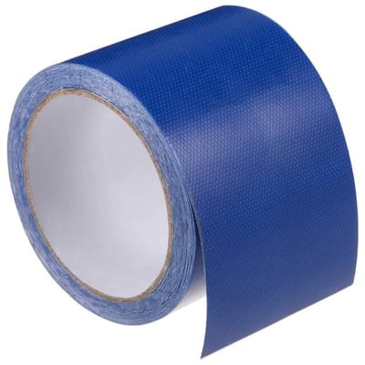 Afdichtingstape - Tent Tape - Glasvezeldoek - Waterdicht - Universeel type - Reparatietape voor zeildoek - Zeildoektape - Tentenveld - Geschikt voor luifels, dekzeilen, bootkappen en tenten - 500cm*8cm - Blauw