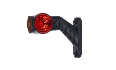 led breedtelamp links 125mm 4x led - aanhanger zijlamp - zijlicht - breedtelicht