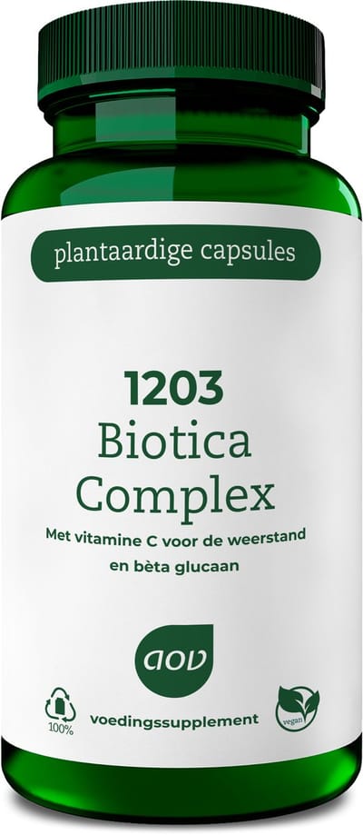 AOV 1203 Biotica Complex - 60 vegacaps - Biotica - Voedingssupplement