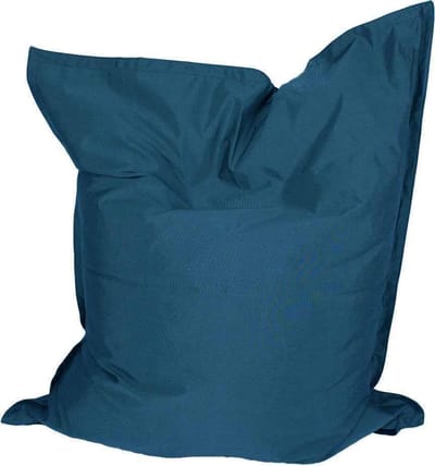 Mr. Lounge - Zitzak met binnenzak – XXL- volwassene – maat L – 140 x 170 – Outdoor Olefin Marine Kobaltblauw gemeleerd 8511
