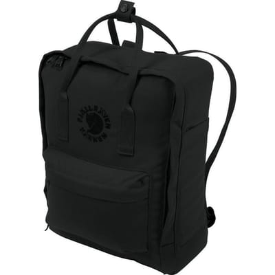 Fjällräven Re-Kånken Unisex Rugzak - Black