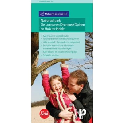 Nationaal Park De Loonse En Drunense Duinen En Huis Ter Heide - Falk Wandelkaart - Falkplan