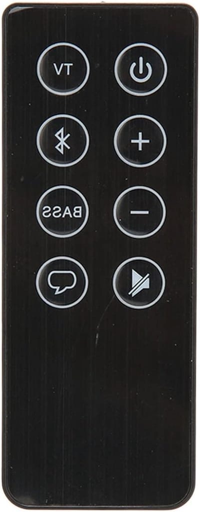 Universele afstandsbediening voor soundbars en tv-luidsprekers - Compatibel met diverse modellen en series