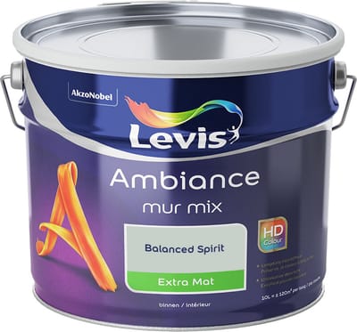 Levis - Ambiance Mur Extra Mat Mix - Balanced Spirit - Mengverf - 10 L